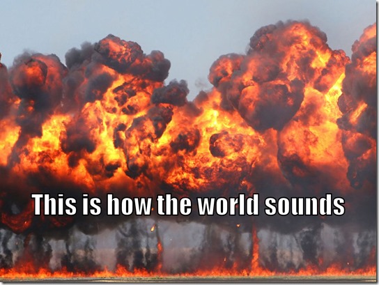 The world sounds